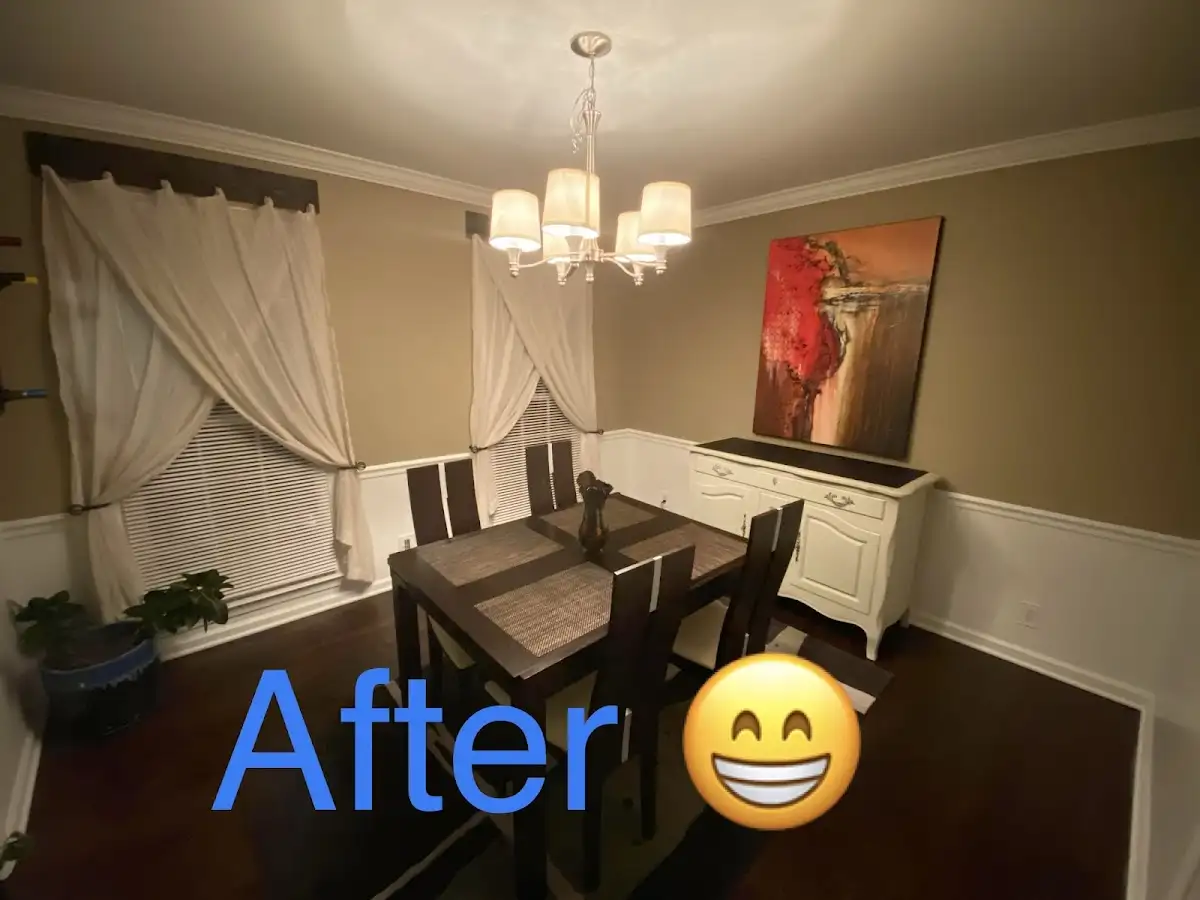 Professional dining room restoration after water damage in Roselle